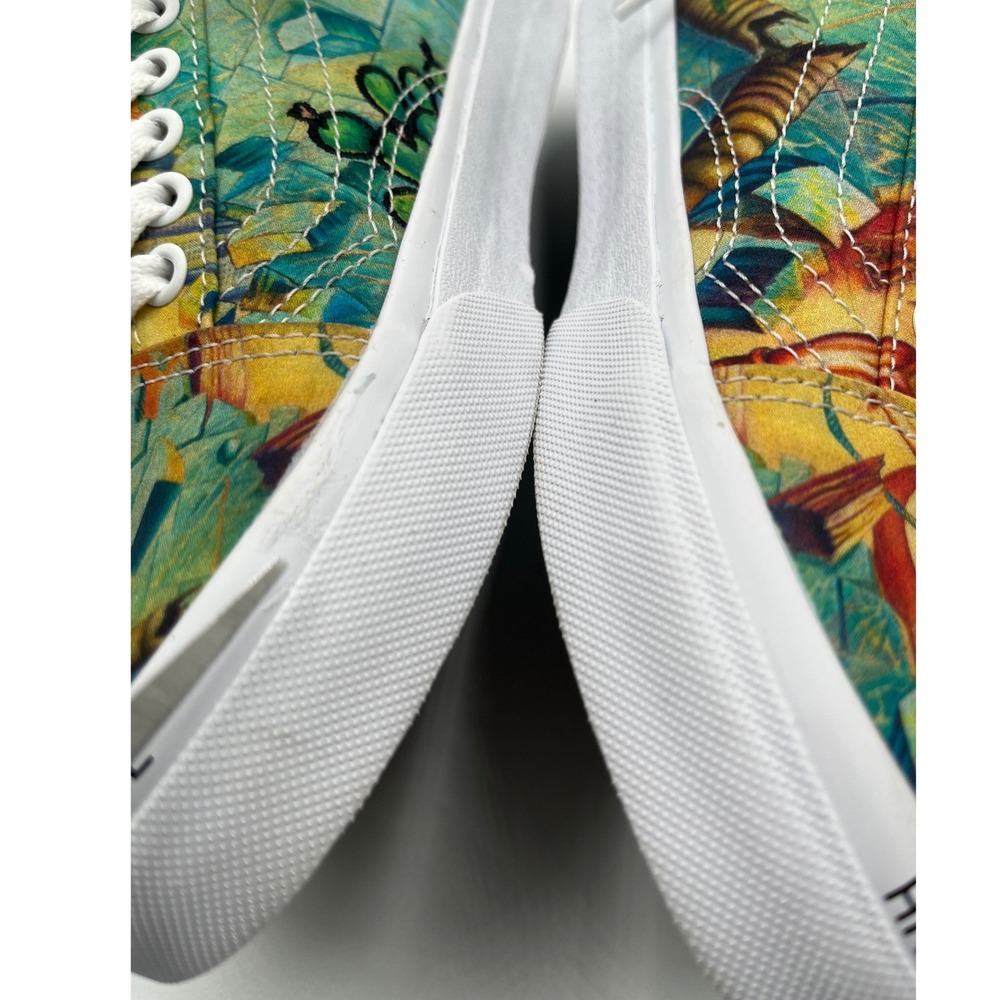 Vans x MOCA Judith F Baca Hitting The Wall Sneakers Mens 7 Womens 8.5 EU39 - Picture 3 of 13